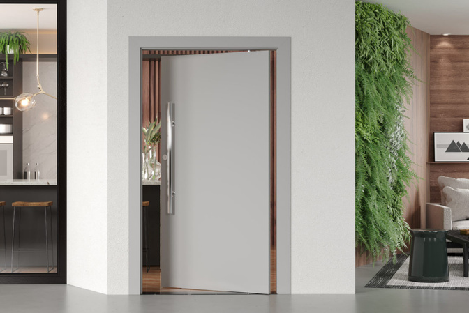 Porta PET/PVC em Quarto Residencial